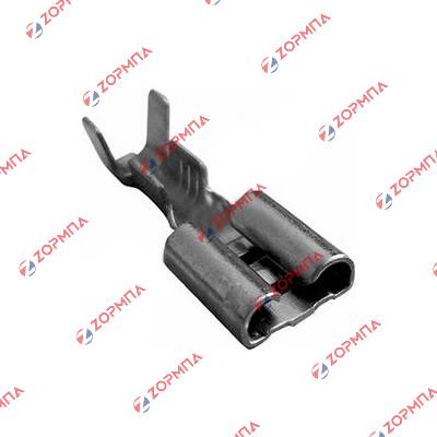 Ακροδέκτης συρταρωτός (ΚΩΣ) inox 6,3mm (10 τεμάχια)