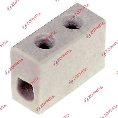 Κλέμενς πορσελάνης μονή μεσαία Φ4mm