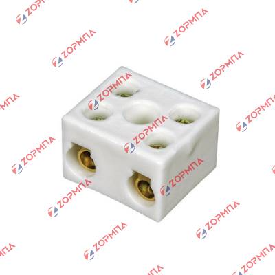 Κλέμα πορσελάνης II Φ2.5mm
