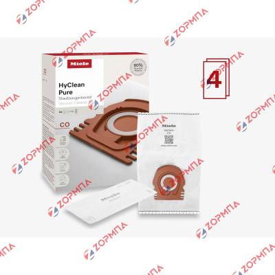 Σακούλες ηλεκτρικής σκούπας πάνινες original MIELE TYPE CO 4τμχ