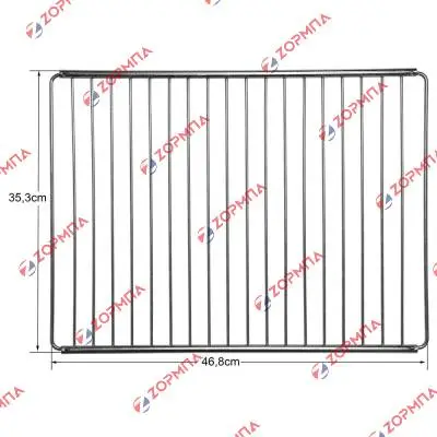 Σχάρα κουζίνας & ψυγείου ρυθμιζόμενη πλάτος 35cm, μήκος 47cm έως 72cm Γενικής Χρήσης