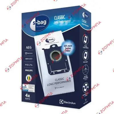 Σακούλες σκούπας PHILIPS S-BAG / AEG / ELETROLUX / SYDNEY / EXPRESSION / SPECIALIST πάνινες Original 9001684589